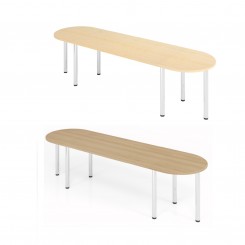 Hammerbacher Tischset VSETK2, Konferenztisch, 280x80 cm, konfigurierbar 