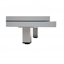 Hammerbacher 4er Set Sockelfüße aus Quadratrohr VKBFQ 