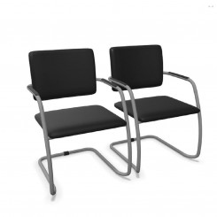 Hammerbacher Freischwinger Stuhl (2 Stück Set) VSBP2/D 