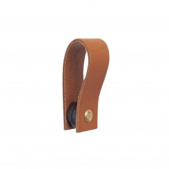 HANDLES and more Magnetschleife Handtuchhalter Leder cognac 