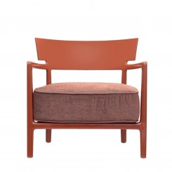 Kartell Sessel Cara rostbraun 58423C 