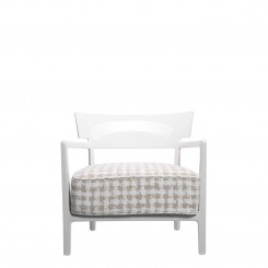 Kartell Sessel Cara Fancy elfenbein/weiß-beige 58431E 