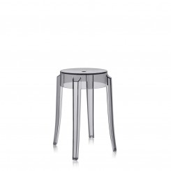 Kartell Hocker Charles Ghost 46 cm fumé 4897P9 