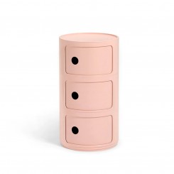 Kartell Componibili Bio 3 Fächer rosa 5970RO 