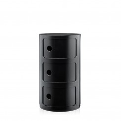 Kartell Componibili Classic 3 Fächer schwarz 496709 