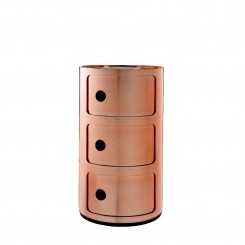 Kartell Componibili Metal 3 Fächer kupfer 5967RR 