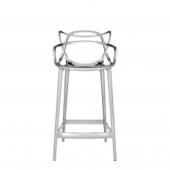Kartell Barhocker Masters Metallic verchromt Sitzhöhe 65cm 5849XX 