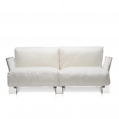 Kartell Pop Outdoor Sofa 2-Sitzer Ikon weiß 704230 
