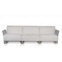 Kartell Pop Outdoor Sofa 3-Sitzer Ikon weiß 704330 
