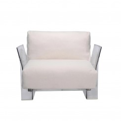 Kartell Pop Outdoor Sessel Sunbrella weiß 704120 