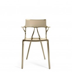 Kartell Stuhl A.I. metallic bronze 5887OA 