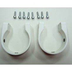 Assmann Kabelschelle weiss 