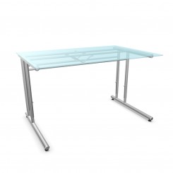 Kerkmann Artline Schreibtisch, Glas, konfigurierbar 