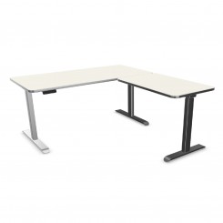 Kerkmann Steh-Sitztisch Move 3 Premium, Winkelarbeitsplatz 90°, elektrisch, konfigurierbar 