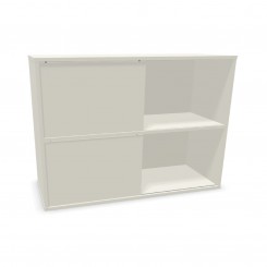 Kerkmann Remo Light Schiebetürenregal mit Wendetür, 1-2 OH, konfigurierbar 