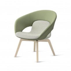 Kinnarps Skandiform Deli Lounge Sessel F_261, konfigurierbar 