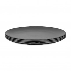 Koziol CLUB PLATE 4 flache Teller 260 mm nature ash grey 8638701 