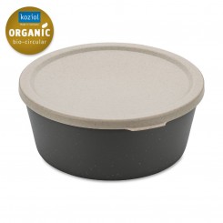 Koziol CONNECT BOWL 0,4 mit Deckel 400 ml nature ash grey 7202701 