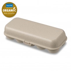 Koziol Eierbox Eggs To Go nature desert sand 7179700 