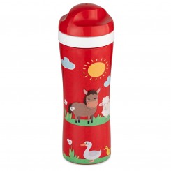 Koziol OASE FARM Trinkflasche 425 ml organic red 1458676 