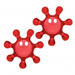 Koziol Drehverschlussöffner Sunny 2.0 transp. red 37550536 