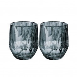 Koziol Superglas Wine tumbler CLUB No. 24, 2x 300ml, transparent grey 4489540 