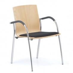 L&C Stendal Stapelstuhl Athos gepolstert 442-2 