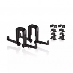 Lechuza Balkonkastenhalter Duo schwarz, 19024 