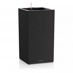 Lechuza Pflanzgefäß Canto Slatestone 30 LED high dark grey 15938 