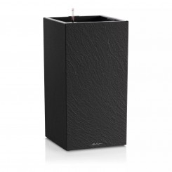Lechuza Pflanzgefäß Canto Slatestone 40 LED high dark grey 15958 