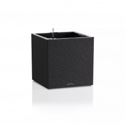 Lechuza Pflanzgefäß Canto Slatestone 40 LED low dark grey 15953 