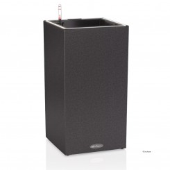 Lechuza Pflanzsäule Canto Stone 30 high LED graphitschwarz 13612 