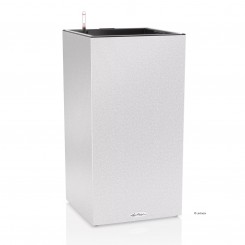 Lechuza Pflanzsäule Canto Stone 40 high LED quarzweiß 13647 