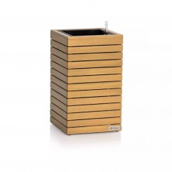 Lechuza Pflanzsäule PALO Natural Wood 35 high Komplettset Eukalyptusholz 