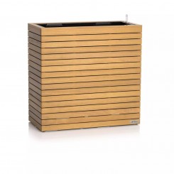 Lechuza Pflanzsäule PALO Natural Wood 80 wide high Komplettset Eukalyptusholz 