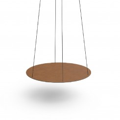 Lind DNA Pendel Tablett Ø 40 Pendulum Circle Bull braun/natur 991258 