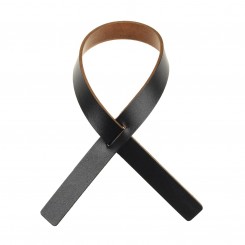 Lind DNA Serviettenring Serviettenhalter 4 Stück LOOP Buffalo schwarz/natur 98487 