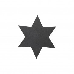 Lind DNA Glasuntersetzer Stern schwarz 990145 