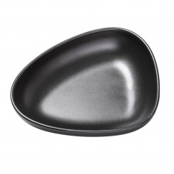 Lind DNA tiefer Teller Curve Stoneware schwarz 990165 