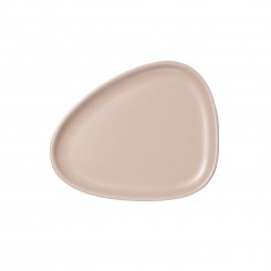 Lind DNA Mittagsteller Curve Stoneware 2er Set sand 991427 