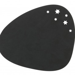 Lind DNA Tischset Curve Star L Nupo black 37x44cm 990134 