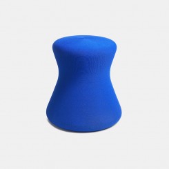 Löffler FUNGO Hocker mit Strickbezug FU1 blau