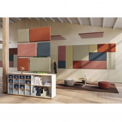 Manade Addenda Wandabsorber, akustischer wirksam, konfigurierbar 