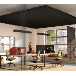 Manade Canopée Line, Linie Deckenabsorber, freihängend, konfigurierbar 