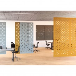 Manade Eclipse akustischer Raumteiler, freihängend, konfigurierbar 