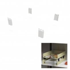 Manade Perfo Stapelträger 4er Set, für PE10, PE12 