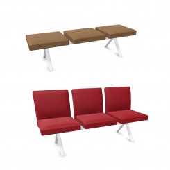 Materia Ambient 3er Traverse Bank BS540_001, konfigurierbar 