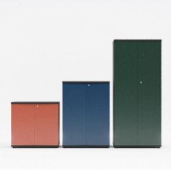 mdd Color Möbelserie, Schrank, Regal, Vitrine, konfigurierbar 