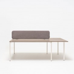 mdd Twin ZUT Akustikpaneele für Schreibtische konfigurierbar 