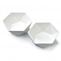 Mondex Porzellanschalen 2er Set RALPH weiß HTDB85535 